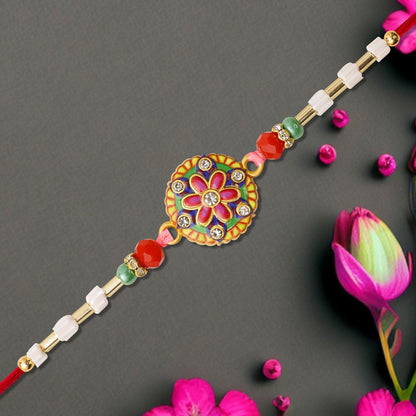 Vibrant Floral Rakhi