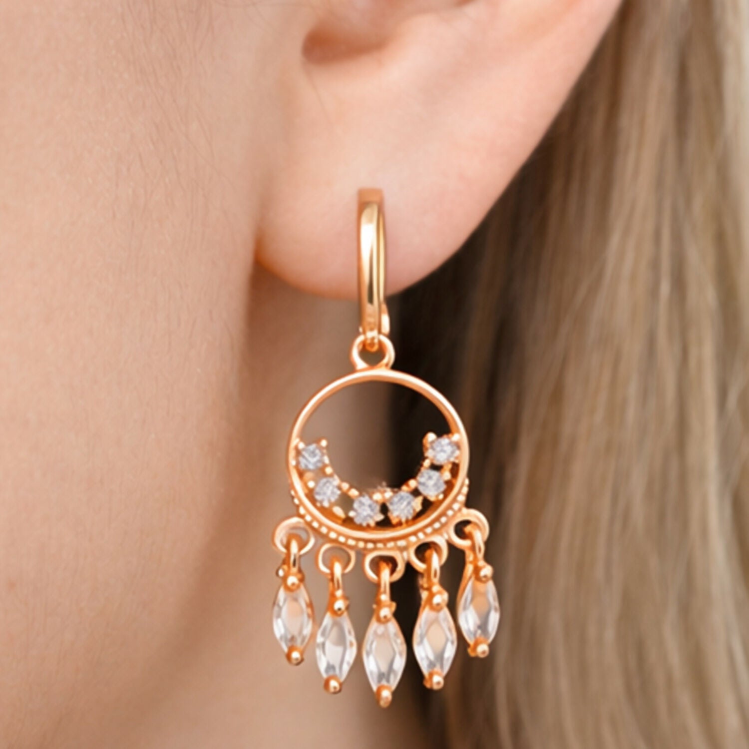 Designer fashion earrings in elegant style perfect for daily wear