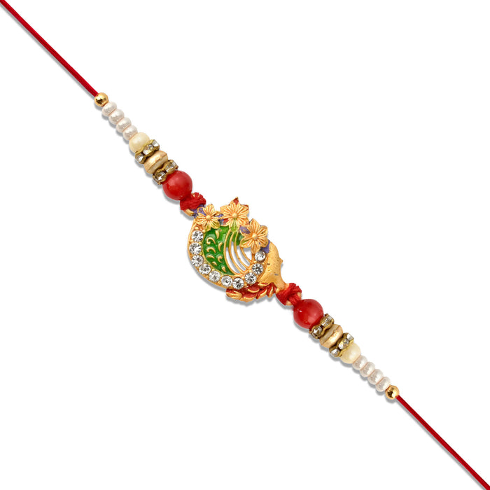 Flower Beads Rakhi | Rakhi For Rakshabandhan |