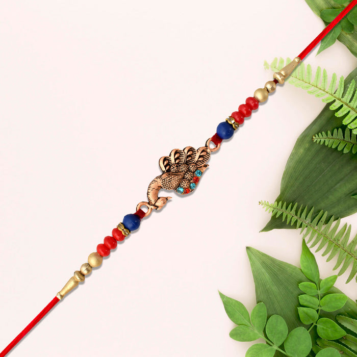 Mor Beads Rakhi | Rakhi For Rakshabandhan |