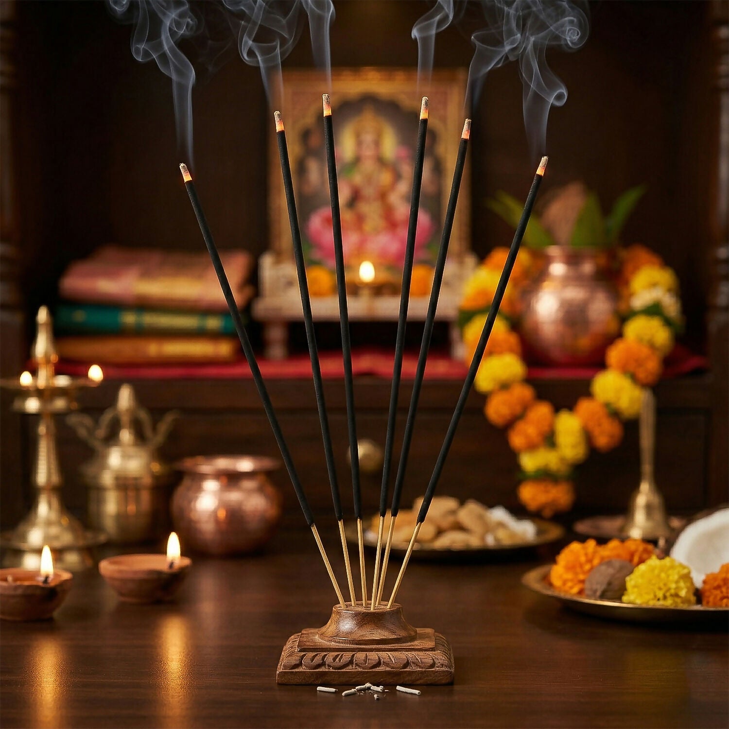 Shiv Ganga & Guru Deva Premium Agarbatti Jumbo Family Pack (2 Packs of 700gm)