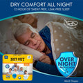 Adult Taped Diaper – Leakproof, antibacterial, 10-hour protection