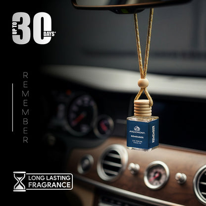 Aiglemont Remember Car Perfume Hanging Pod 10ml | Long-Lasting Car Air Freshener | Premium Car Interior Accessory