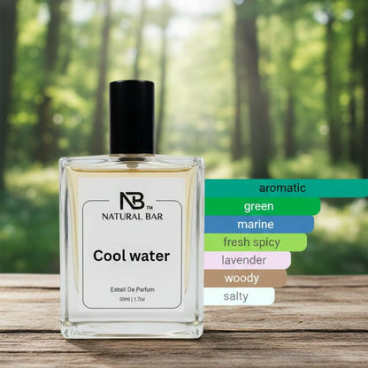 Cool Water Eau de Parfum for Men and Women |Aromatic Marine Fresh notes |Long- Lasting Luxury Perfume | Ideal Gift for Wife & Girlfriend |50 ml