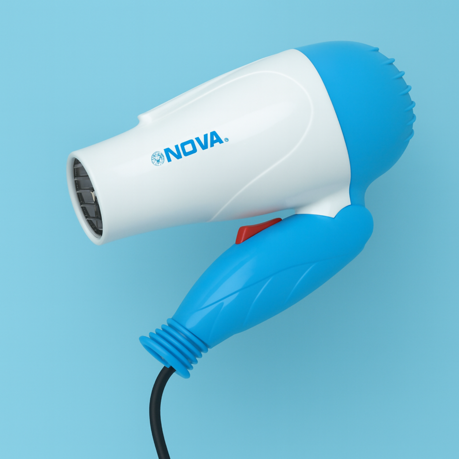 Nova 1000W Foldable Hair Dryer for Men & Women – Hot & Cold Compact Dryer