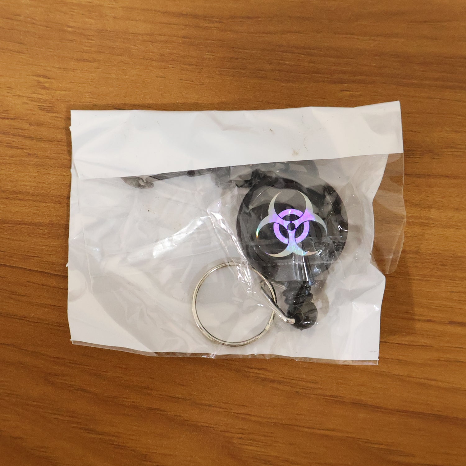 Durable safety anti-lost retractable keychain with clip