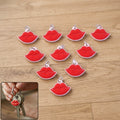 Lips Shape Bag Charm Keychain – Trendy Decoration for Bags & Keys