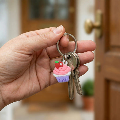 cupcake design key holder
