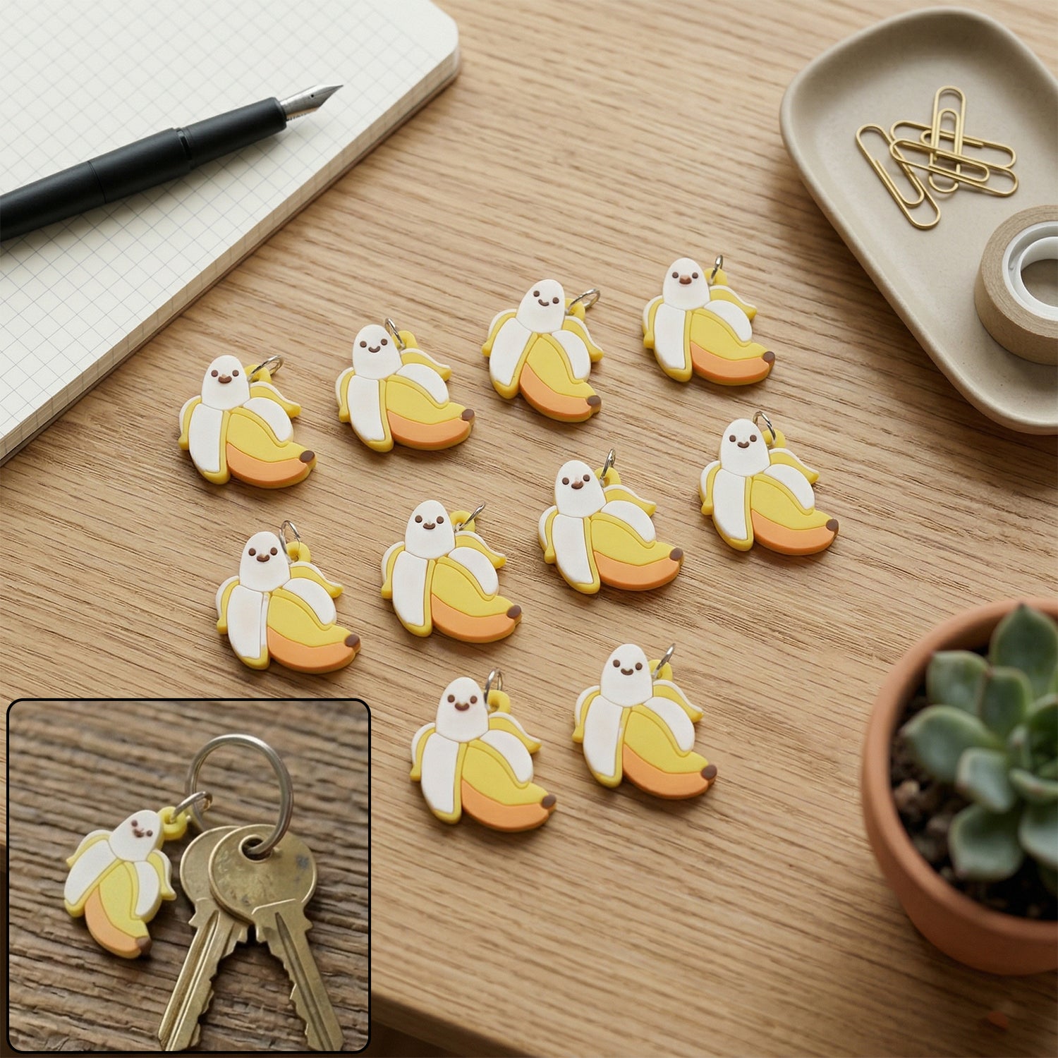 Character Keychain Set