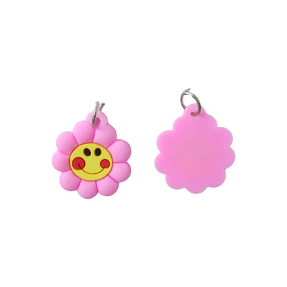 flower smiley bag accessory