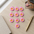 Keychain for Kids | Cute Floral Smileys & Long-lasting Durability
