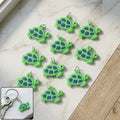 Turtle Keychain Set – Fun & Vibrant Animal Accessories