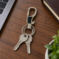 Stainless Steel Carabiner Keychain – Secure Lock & Compact Design