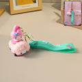 Cartoon Silicone Keychain – Cute Character with Flexible Strap