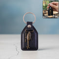 Leather Finish Metal Sword Keychain – Stylish and Durable Accessory