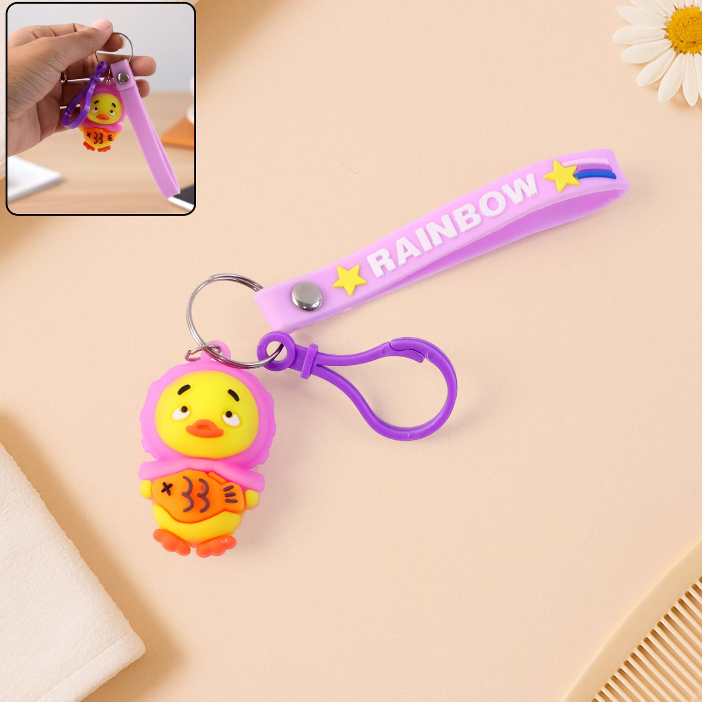 Keychain with Strap