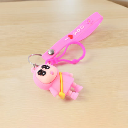 Cute Cartoon Doll Figure Keychain (1 Pc)