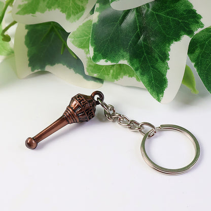 Jay Shree Ram Gada Antique Brown (Metal Keychain)