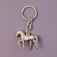 Elegant Horse Shape Stylish Keychain – Premium Shine Animal Design Key Ring