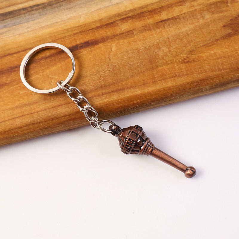 Jay Shree Ram Gada Antique Brown (Metal Keychain)