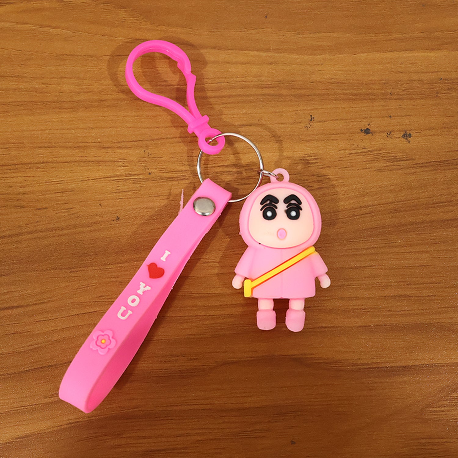 Cute Cartoon Doll Figure Keychain (1 Pc)