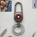 Heavy Duty Metal Key Holder – Secure Clipping & Dual Rings