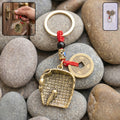 Feng Shui Lucky Coin Keychain – Prosperity and Good Fortune
