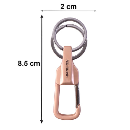 Heavy Duty Keychain Organizer with Quick Release Hook for Keys (1 Pc)