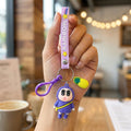 Cute Cartoon Doll Keychain – Vibrant & Lightweight Accessory