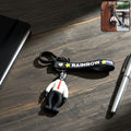 Cartoon Man Keychain – Lightweight with Rainbow Strap