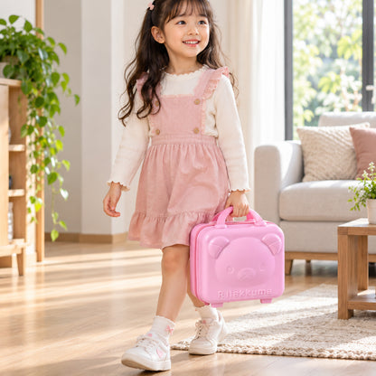 Kids bear hard shell storage carry case.