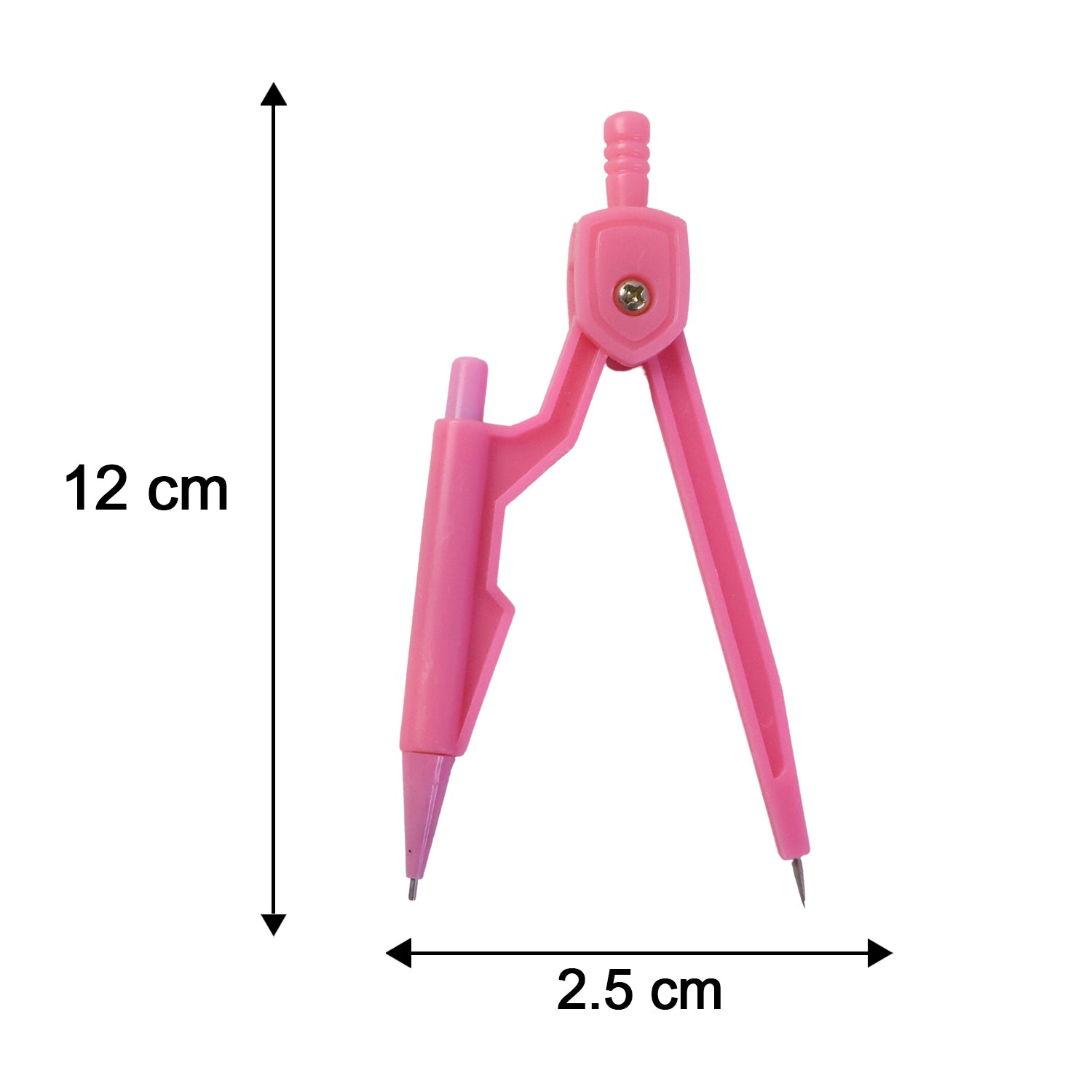 Size comparison of Kids Mini Stationery Set components