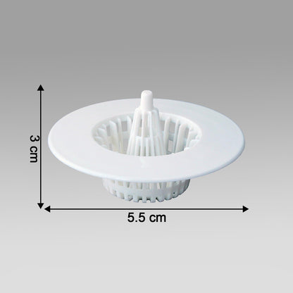 5 Pcs Multipurpose Sink Drain Hair Catcher & Strainer Filter (30~45 mm)