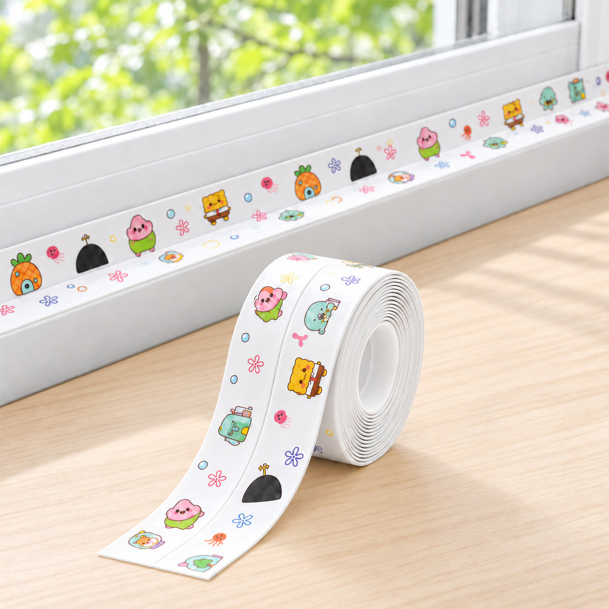 Self Adhesive Sealing Tape for Sink Counter and Bathroom Gaps (1 Pc)