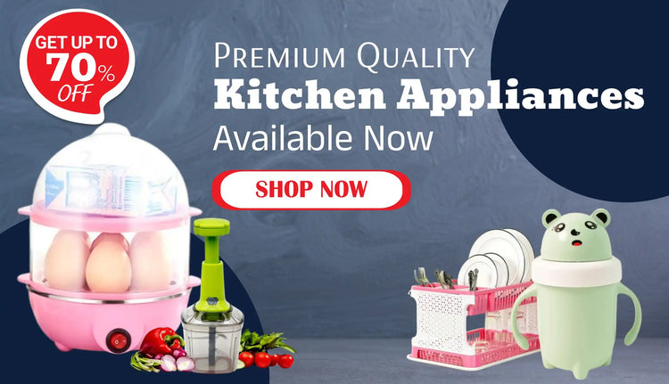 Premium Quality Kitchen Appliances Banner