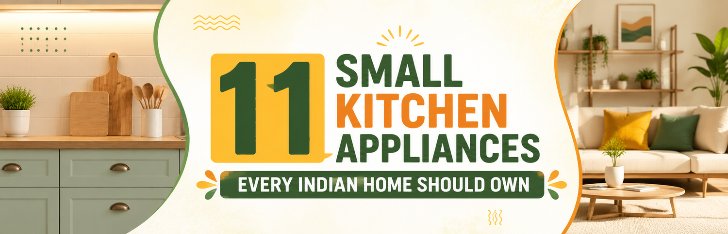 11 Small Kitchen Appliances Every Indian Home Should Own