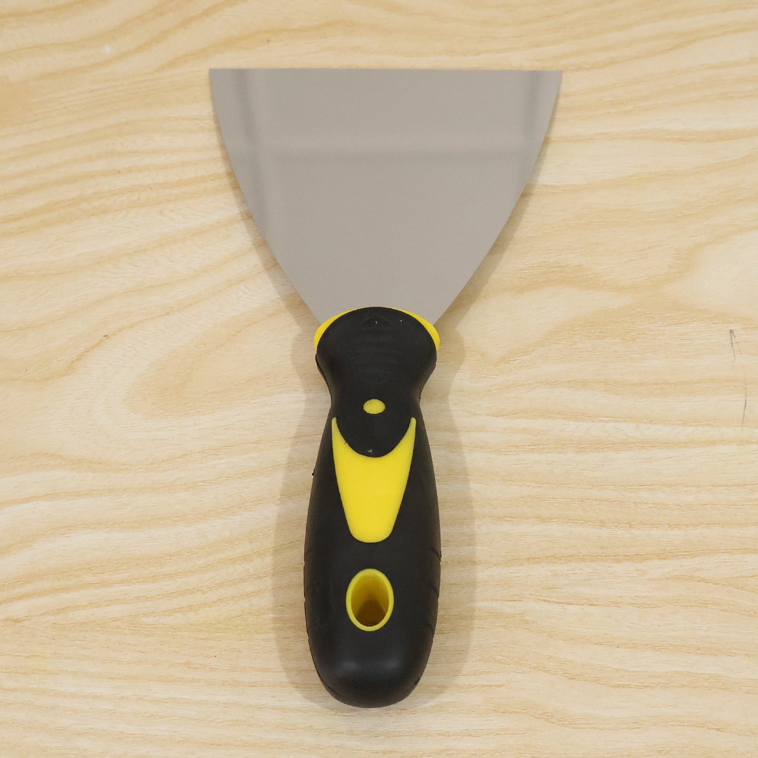 100 MM Stainless Steel Wall Putty Knife Scraper with Ergonomic Handle (1 Pc)