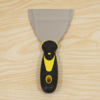 100 MM Stainless Steel Wall Putty Knife Scraper with Ergonomic Handle (1 Pc)