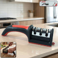 3-Stage Manual Knife Sharpener – Ceramic & Steel Blades | ToolMate Pro