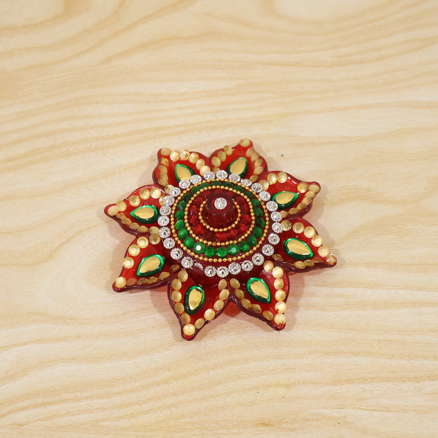 Handwork Decorative Kumkum Dani (1 Pc)