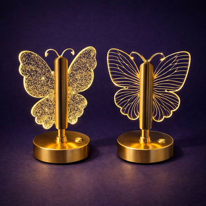 Butterfly LED Table Lamp Decorative Warm Light Night Lamp (Pattern may vary)