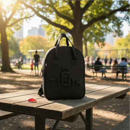 Premium Black Tiffin Bag – Stylish & Durable Lunch Carry Bag for Office, School & Travel