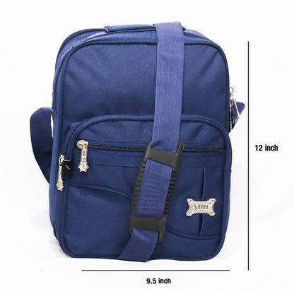 Durable Multicolor Tiffin Bag for Office & School | Multi-Pocket Lunch Bag with Adjustable Shoulder Strap | Lightweight & Water-Resistant Carry Bag