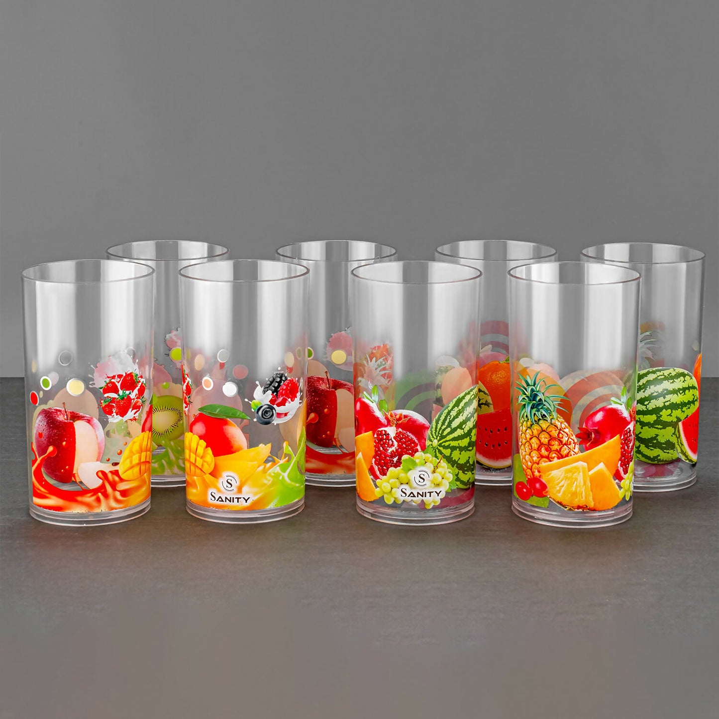 CLASSIC PRINTED GLASS (pack of 6)