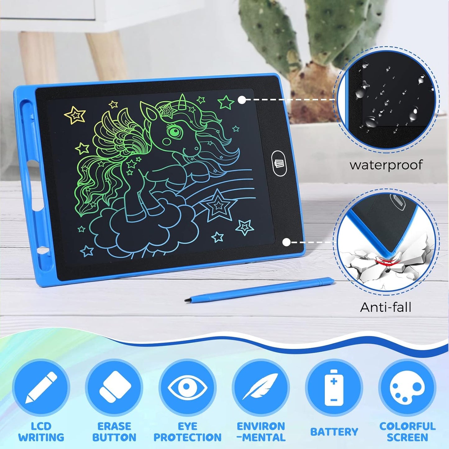 LCD writing board reusable tablet