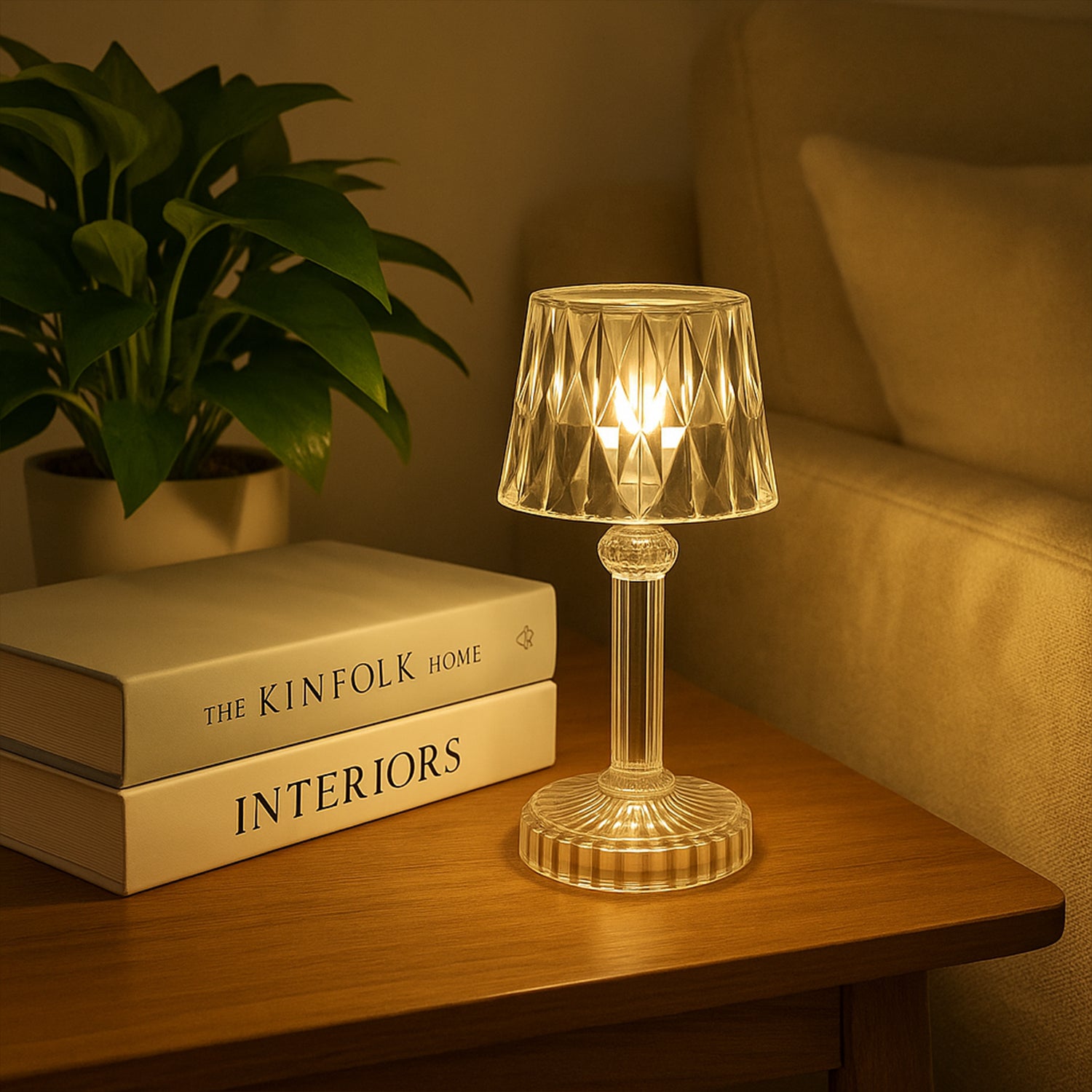 Battery Operated Decorative LED Mini Table Lamp (6 Pc / Set)