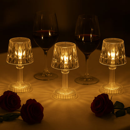 Battery Operated Decorative LED Mini Table Lamp (6 Pc / Set)
