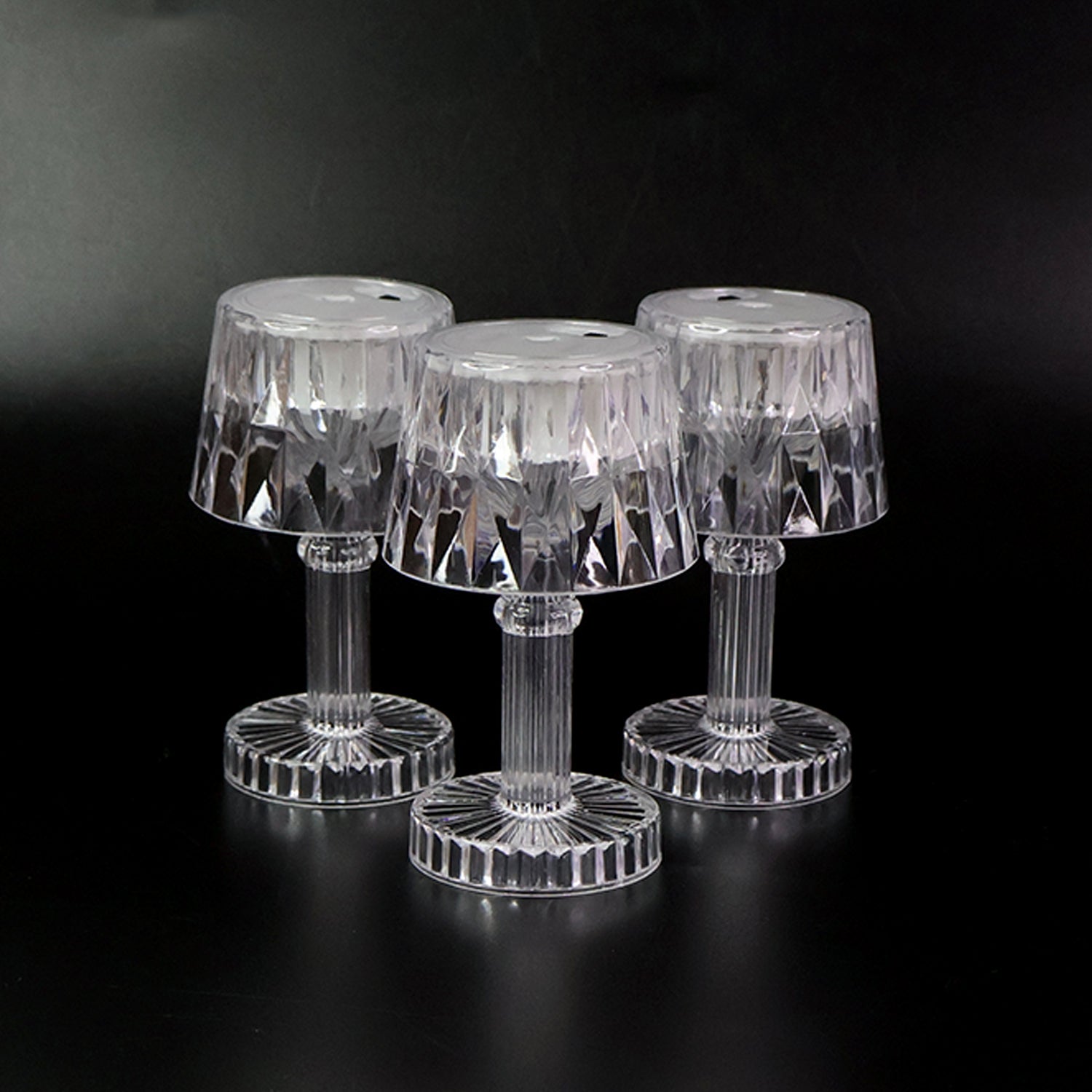 Battery Operated Decorative LED Mini Table Lamp (6 Pc / Set)