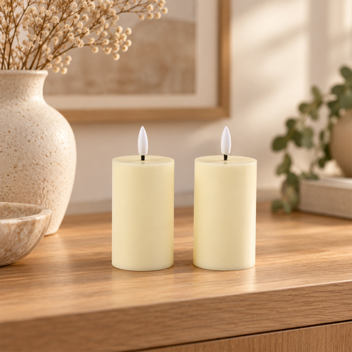 LED candle smooth detail