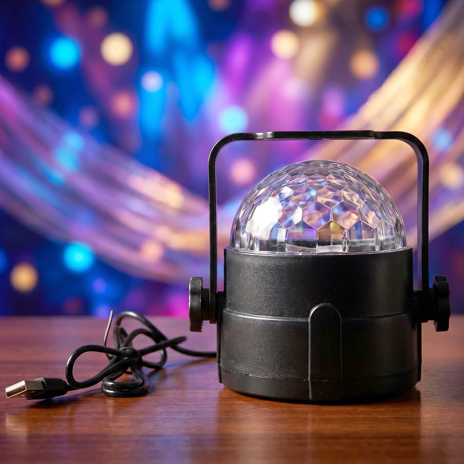 USB Powered LED Party Light Star Projector Disco Light (1 Pc)